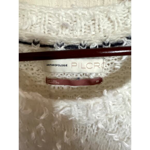 Anthropologie PILCRO Petra Sweater Size XS FLUFFY COZY FAIR AISLE - Picture 5 of 7